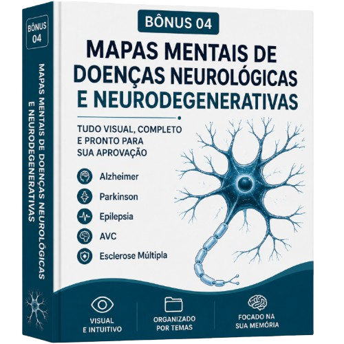 Bônus 04 - Mapas Mentais de Doenças Neurológicas e Neurodegenerativas